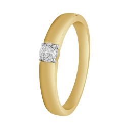 Contemporary Crown Star Solitaire Ring For Men