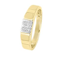 Artistic Men's 14KT Yellow Gold Ring