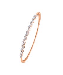 Diamond Bracelet in 14KT Rose Gold