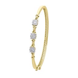 Contemporary 18KT Yellow Gold Bracelet