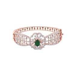 Sparkling Bracelet in 18KT Rose Gold