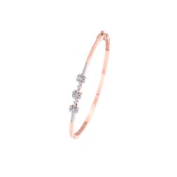 Stunning Bracelet With Diamonds in 14KT Rose Gold