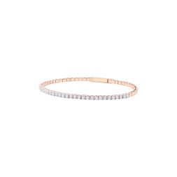 Beautiful Diamonds and Rose Gold Bracelet