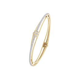 Enchanting Diamond Bangle in 18KT Rose Gold