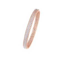 Stunning Rose Gold Diamond Bangle