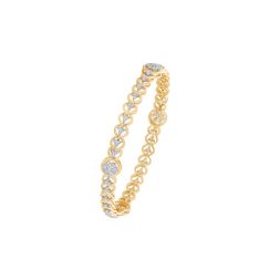 Radiant Yellow Gold Bangle