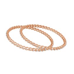 Slender Bangle in 18KT Rose Gold