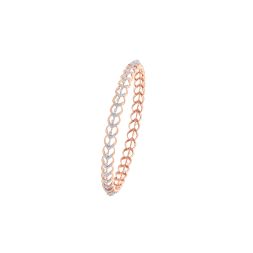 Gleaming Rose Gold Bangle