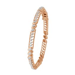 18KT Exquisite Rose Gold Bangle