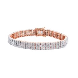 Stunning Diamond Bracelet in 14KT Yellow Gold