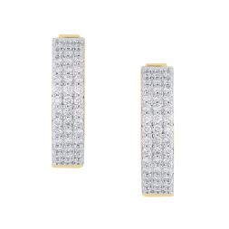 Sauve Gold and Diamond Earrings