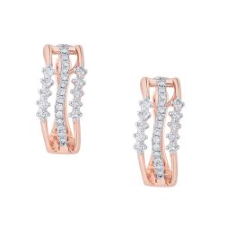 Patterned Diamond Earrings