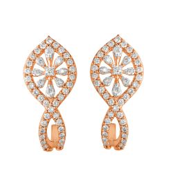 Charming Rose Gold Earrings