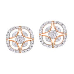 Adoring Rose Gold Earrings