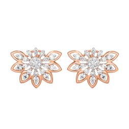 Mesmerising 14KT Rose Gold Earrings