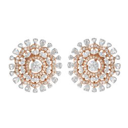 Sparkling Diamond Earrings