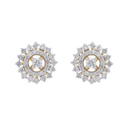 Sparkling Diamond Earrings