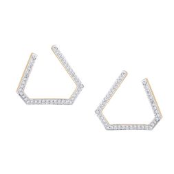 18KT Rose Gold and Diamond Desired Earrings