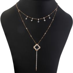 Brilliant Diamond Necklace Set