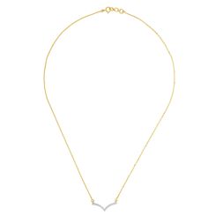 Stunning Yellow Gold and Diamond Necklace