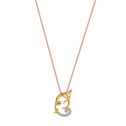 Spiritual Ganesha Diamond Pendant