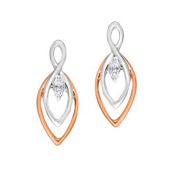 Gracious Diamond Stud Earrings