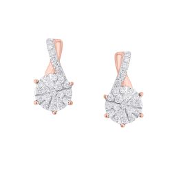 Delicate Diamond Earrings