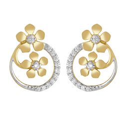 Glossy Diamond Earrings