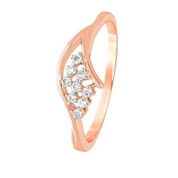 Lattice Patterned Diamond Ring