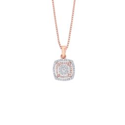 Square Diamond Pendant