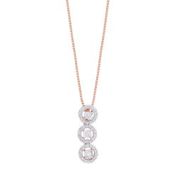 3 circle Diamond Astra Pendant