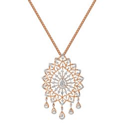 Stunning 14KT Rose Gold Pendant