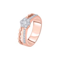 Glamorous Rose Gold Ring