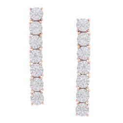 Dainty Earrings With Diamonds