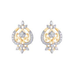 Glittering Chandelier Diamond Earrings