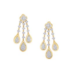 Radiant Yellow Gold Earrings