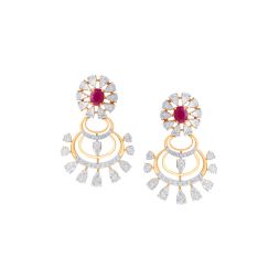 Brilliant Earrings with Diamonds