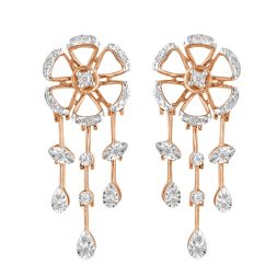 Timeless Rose Gold Astra Earrings