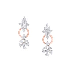 Unique Rose Gold Earrings