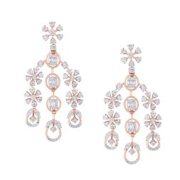 Classy Earrings With Diamonds