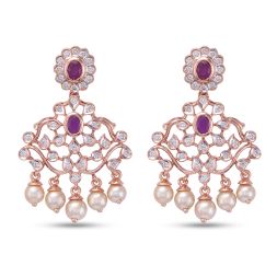 Alluring 18KT Rose Gold Earrings