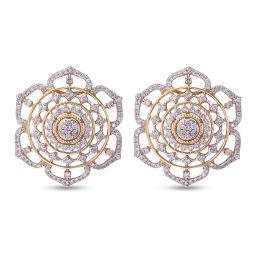 Brilliant Earrings in Yellow Gold