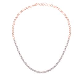 Enchanting Rose Gold Necklace