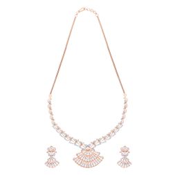 Graceful Diamond Jewellery Set