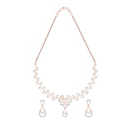 Accentuating Diamond Jewellery Set