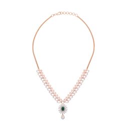 Fashionable Necklace in Rose Gold