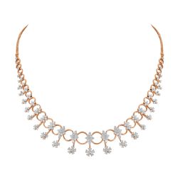 Breathtaking Delicate Diamond Necklace