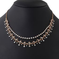 Serene Necklace in 18KT Rose Gold