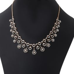 Graceful Diamond Studded Necklace