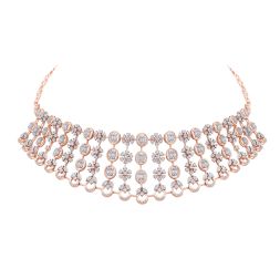 Chic 18KT Rose Gold Necklace